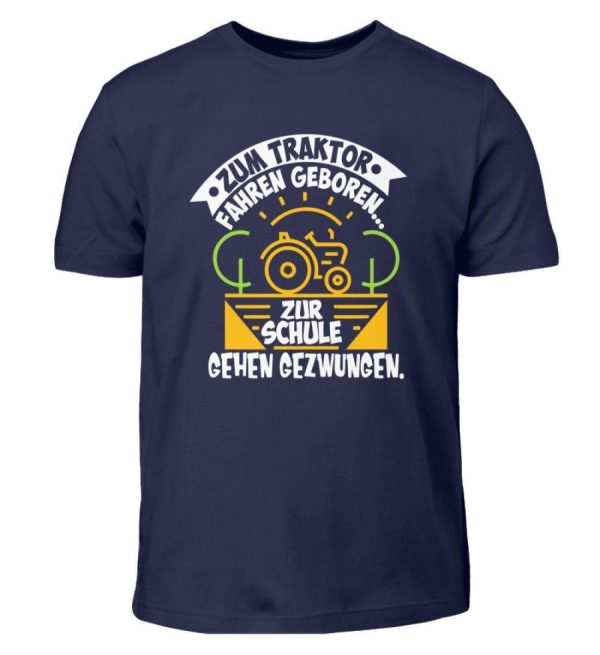Zum Traktor fahren geboren · Kinder T-Shirt Online – Bild 2