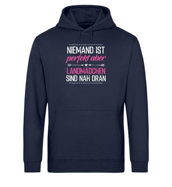 Perfekt Landmädchen · Unisex Organic Hoodie Schn?ppchen – Bild 2
