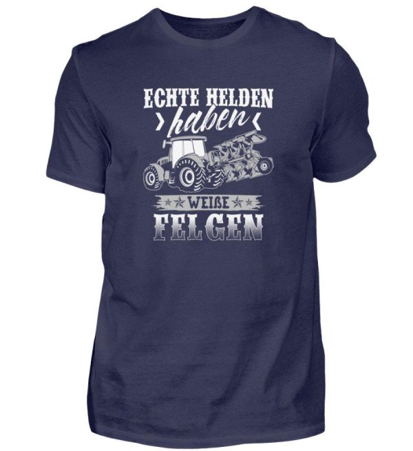 Echte Helden weiße Felgen · Herren T-Shirt Rabatt – Bild 3