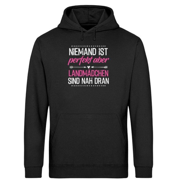Perfekt Landmädchen · Unisex Organic Hoodie Schn?ppchen