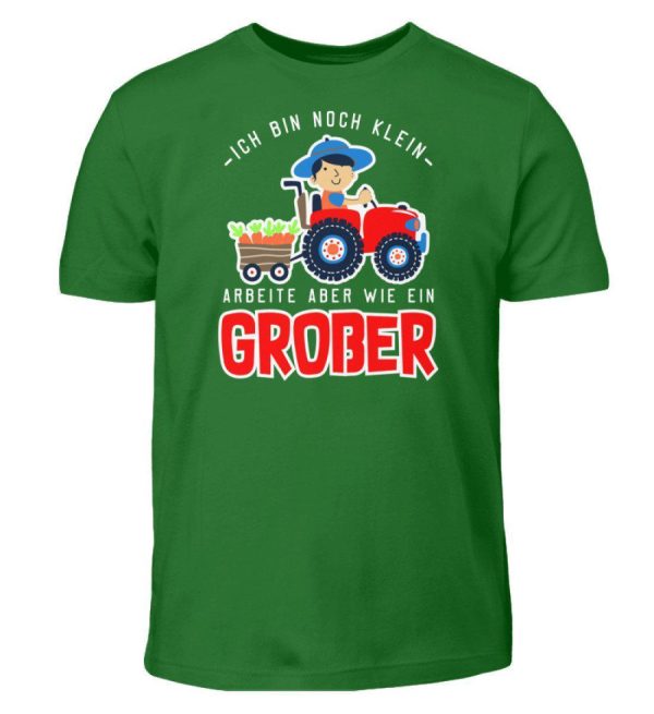 Arbeite wie ein Großer · Kinder T-Shirt Online – Bild 4